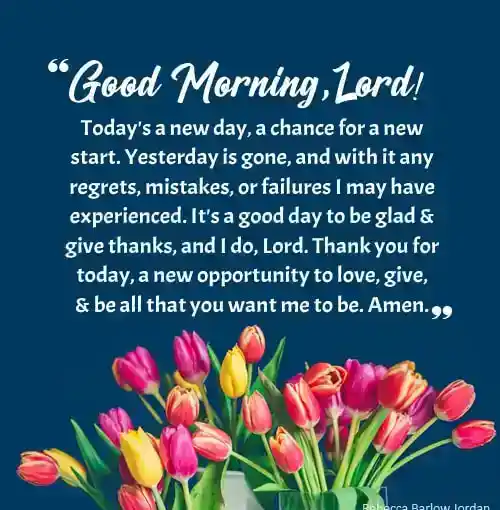 good morning prayers