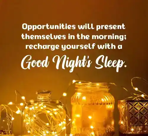 good night motivational quotes