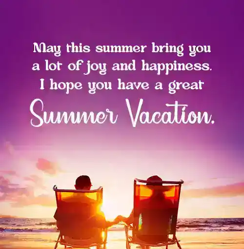 Summer Vacation Wishes