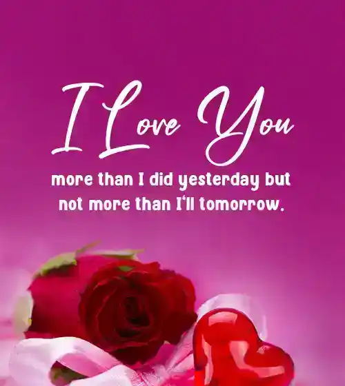 Romantic Love Message