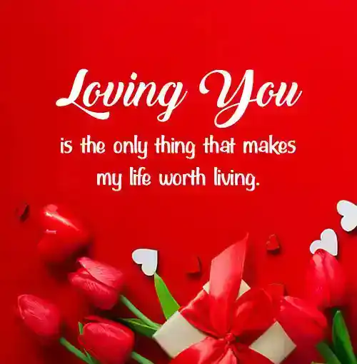 love message for her