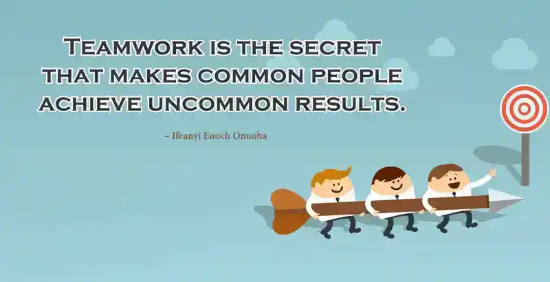 inspirational teamwork messages