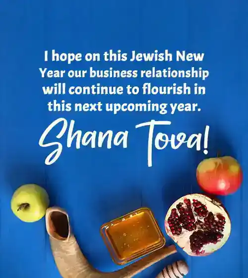 jewish new year greetings for business