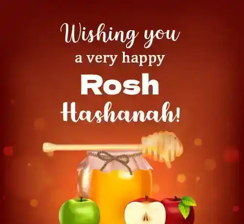 Wishing you a happy Rosh Hashanah