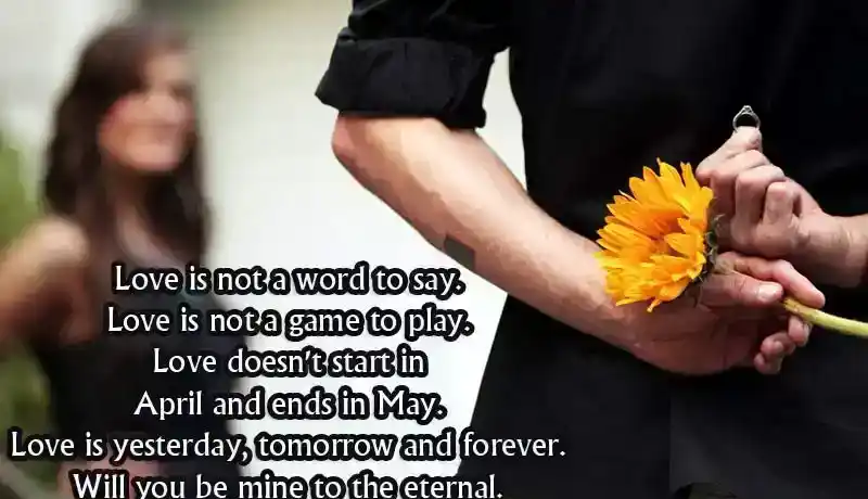 Best love propose messages quotes