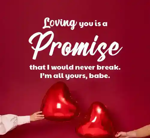 promise quotes for love