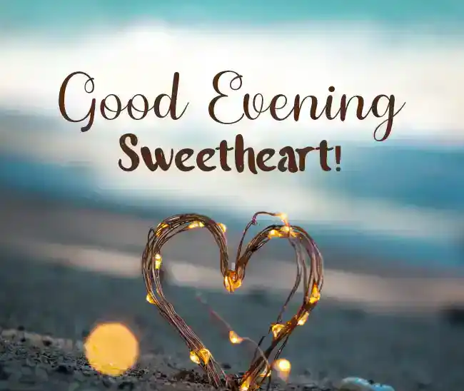 good evening message for her