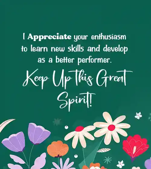 Appreciation Message To Colleagues