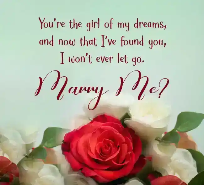 Marriage Proposal Messages for Her