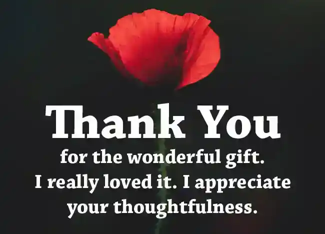 Perfect Thank You Messages For Gift