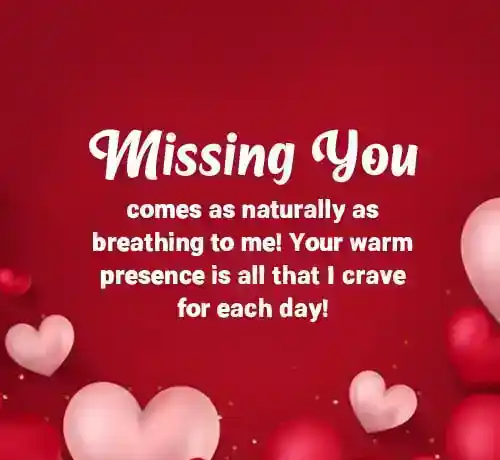 Miss You Messages For Her