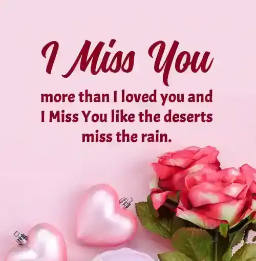 Short Miss You Messages