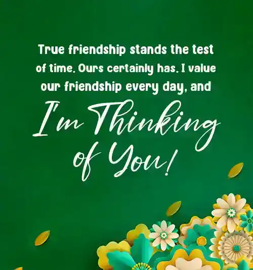 Thinking of You Messages for A Friend