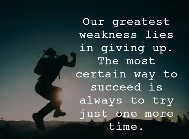 Motivational messages on Success