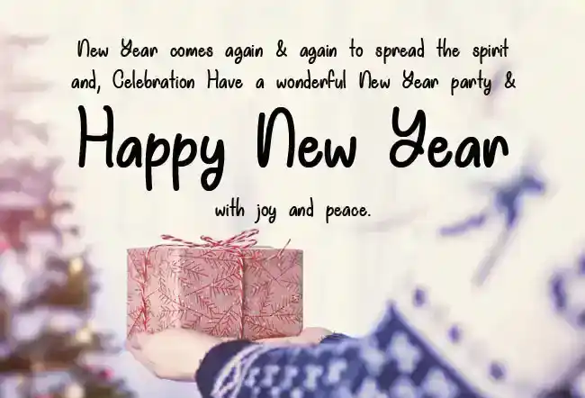 Happy New Year Wishes for Friends