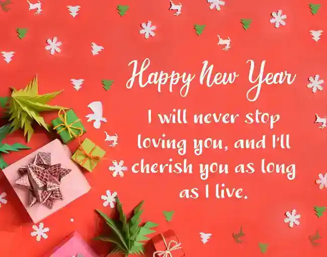 new year wishes for love