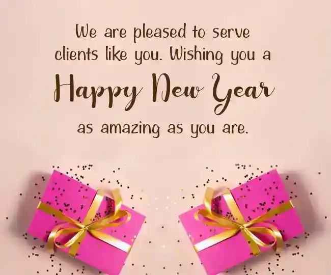 New Year Wishes to Clients