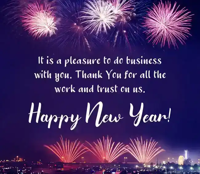 New Year Wishes for Business