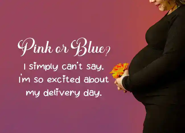 pregnancy announcement messages