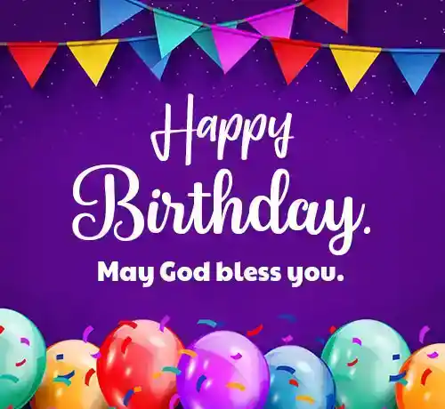May God Bless You Birthday Wishes