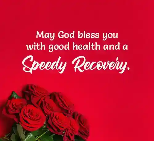 May God Bless You Messages During Sickness
