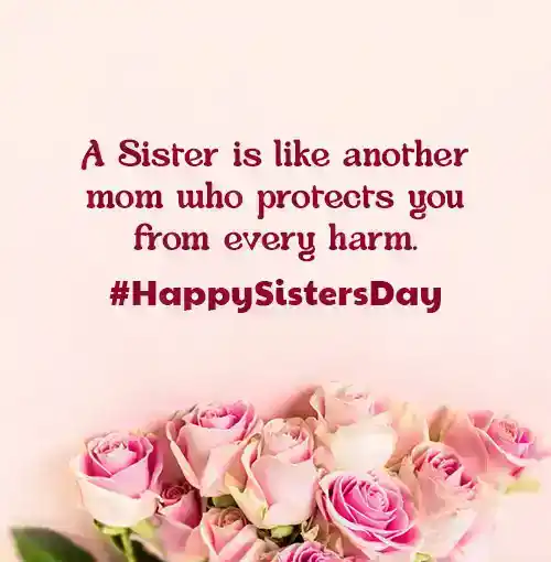 sisters day caption