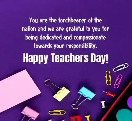 inspirational message for teachers day