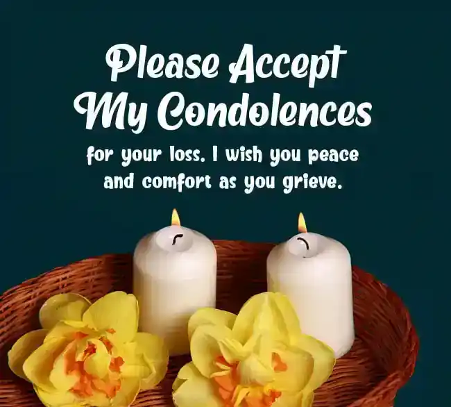 heartfelt condolences messages