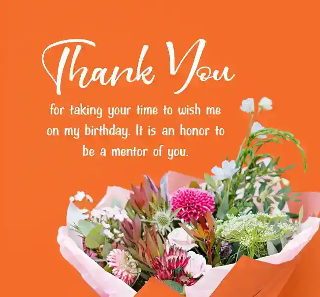 Thank You Message to Students for Birthday Wishes