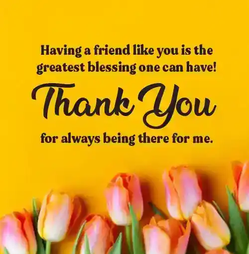 thank you messages for friends