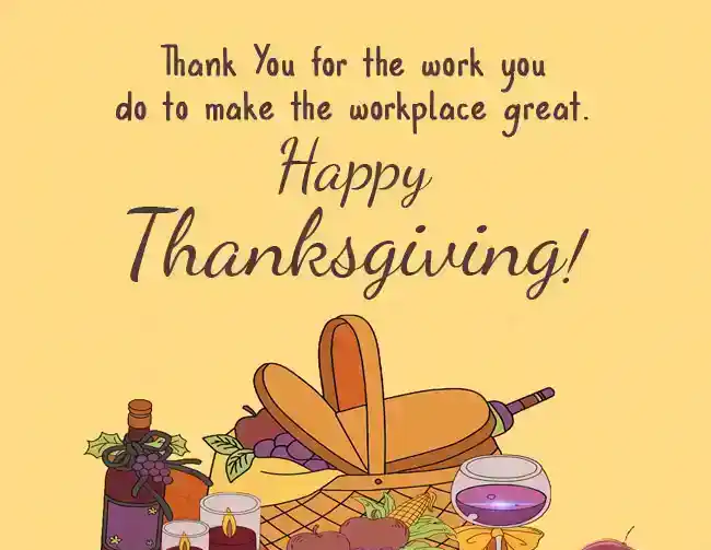 thanksgiving wishes from business