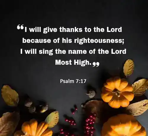 psalms of thanksgiving