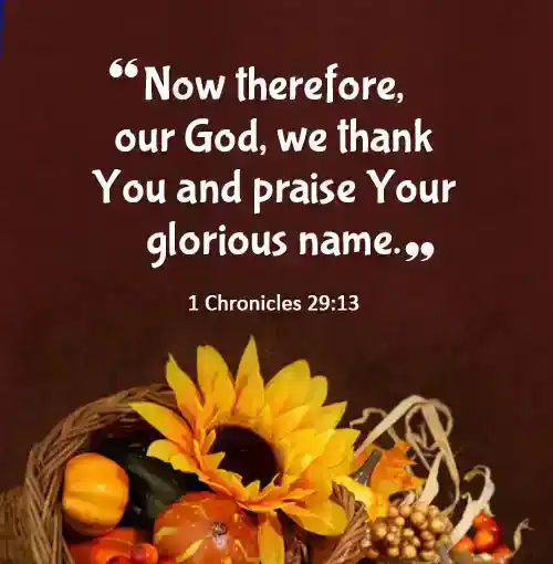 prayer points for thanksgiving with bible verses
