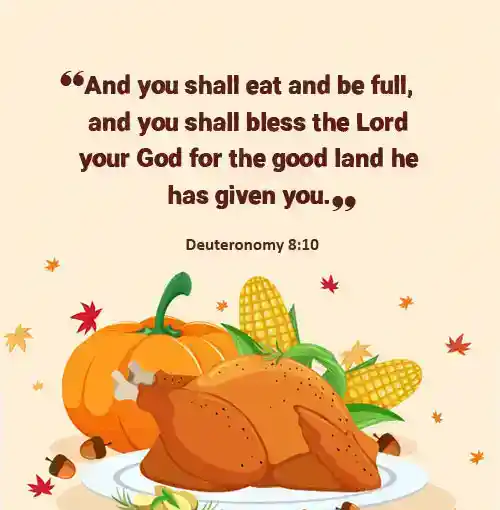 thanksgiving prayer points with scriptures