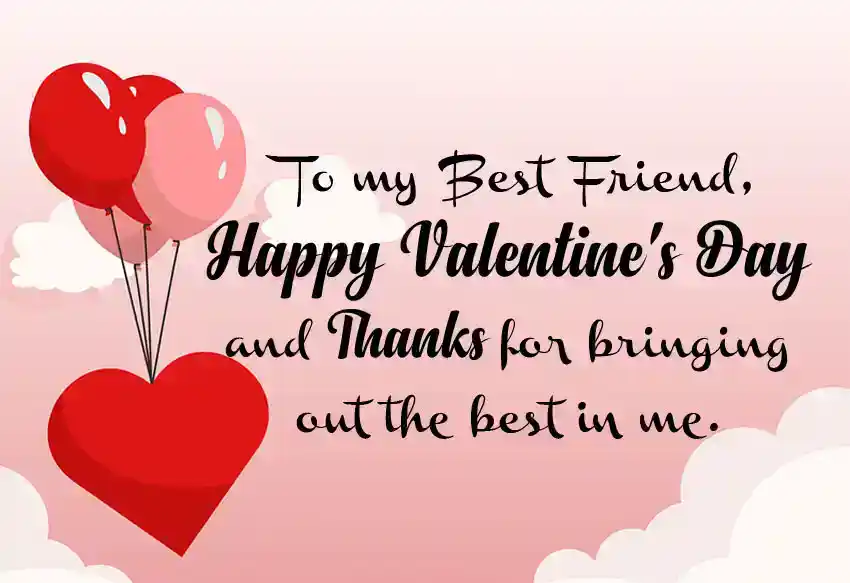 Valentine Messages for Best Friend