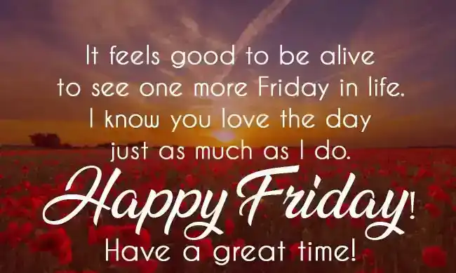 Happy Friday Text Messages