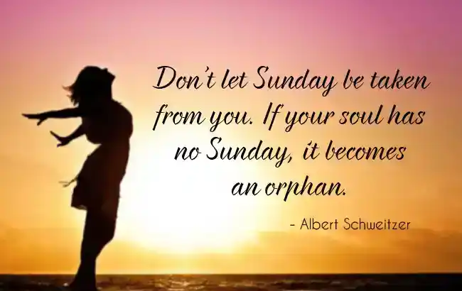 Quotes About Sunday